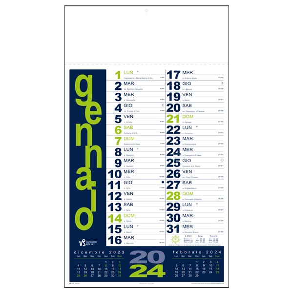 Calendari olandesi 2024 catalogo n° 8