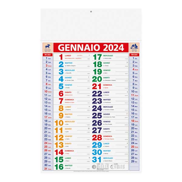 Calendari olandesi 2024 catalogo n° 5