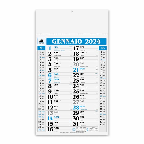 Calendario olandese 2024 PA520BL Calendario olandese 2024 PA520BL