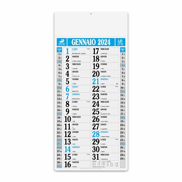 Calendario olandese 2024 PA523BL Calendario olandese 2024 PA523BL