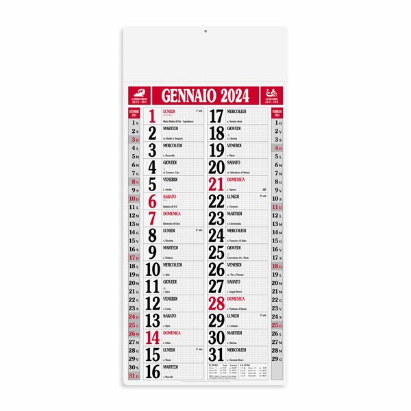 Calendario olandese 2024 PA523RO Calendario olandese 2024 PA523RO