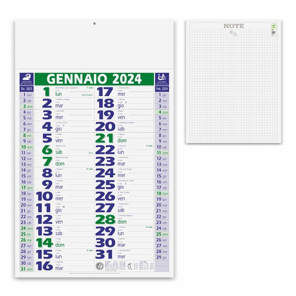 Calendario olandese 2024 PA620VE Calendario olandese 2024 PA620VE