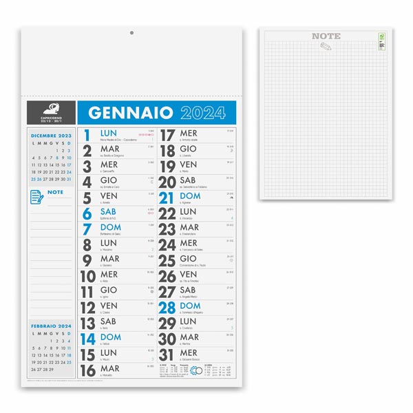 Calendario olandese 2024 PA636BL Calendario olandese 2024 PA636BL