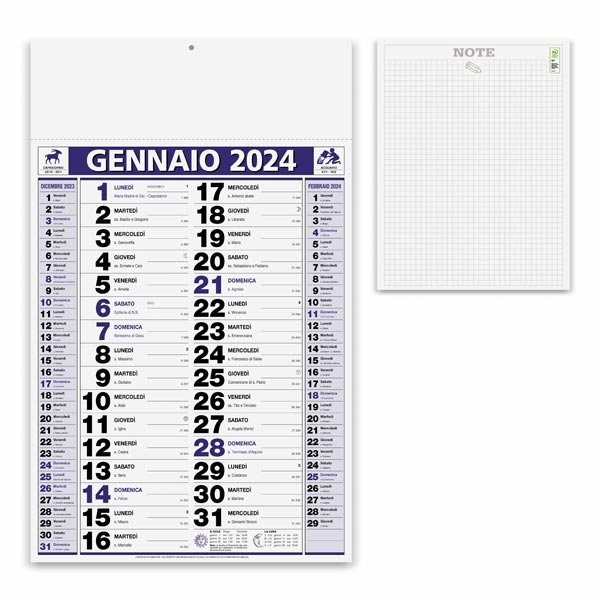 Calendario olandese 2024 PA646BL Calendario olandese 2024 PA646BL