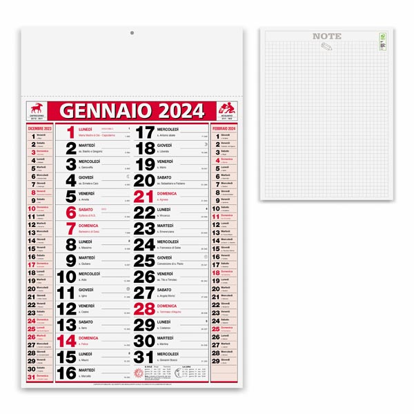 Calendario olandese 2024 PA646RO Calendario olandese 2024 PA646RO