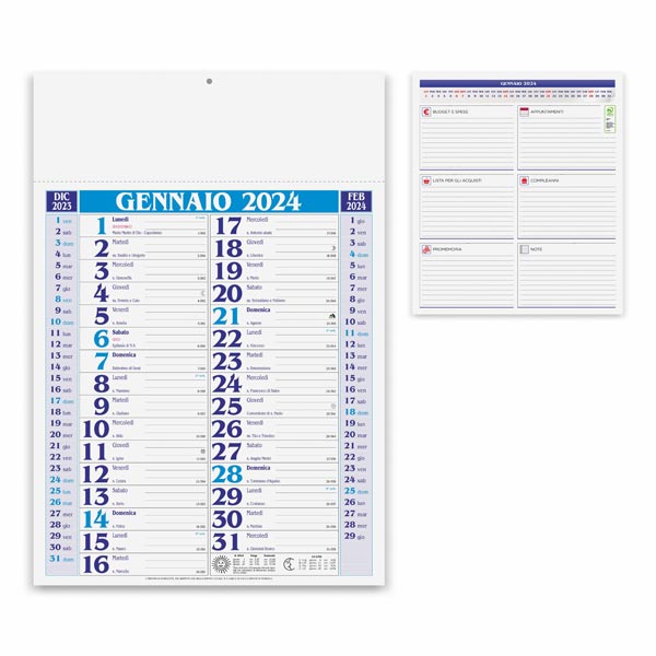 Calendario olandese 2024 PA650BL Calendario olandese 2024 PA650BL