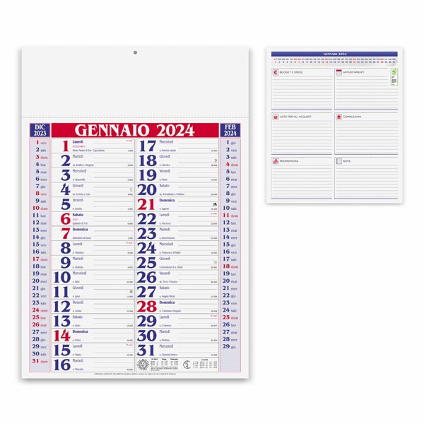 Calendario olandese 2024 PA650RO