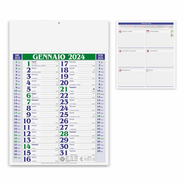Calendario olandese 2024 PA650VE