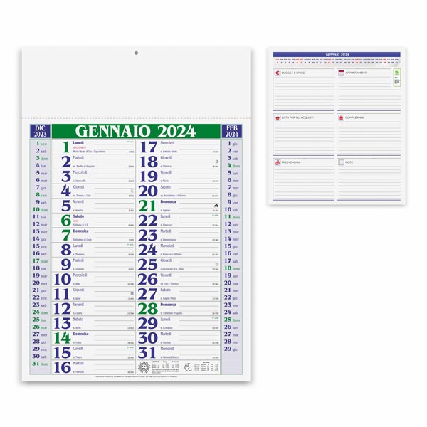 Calendario olandese 2024 PA650VE Calendario olandese 2024 PA650VE