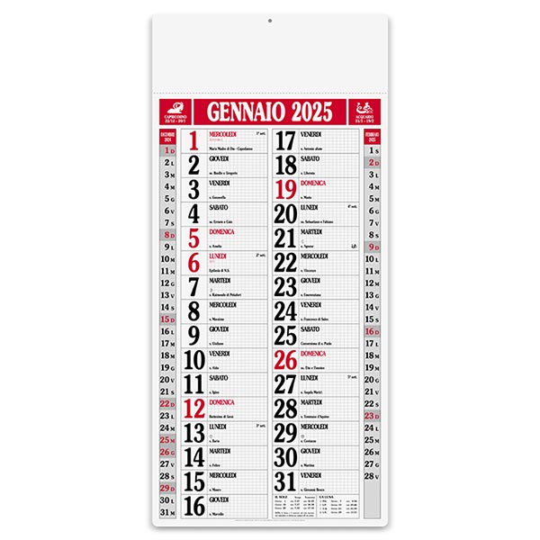 Calendario olandese 2025 PA523RO Calendario olandese 2025 PA523RO