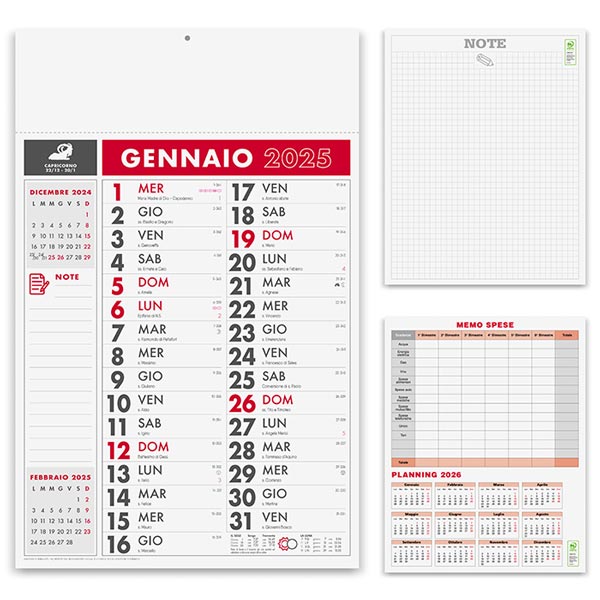Calendario olandese 2025 PA636RO Calendario olandese 2025 PA636RO