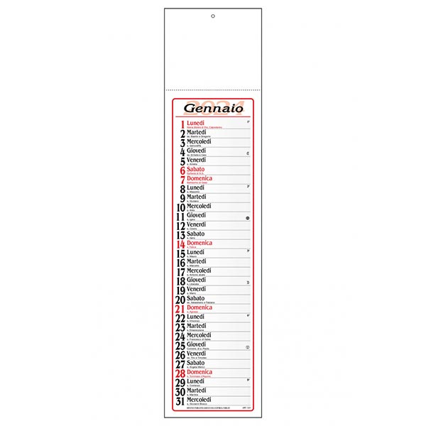 Calendario olandese silhouette 2024 C0190 Calendario olandese silhouette 2024 C0190
