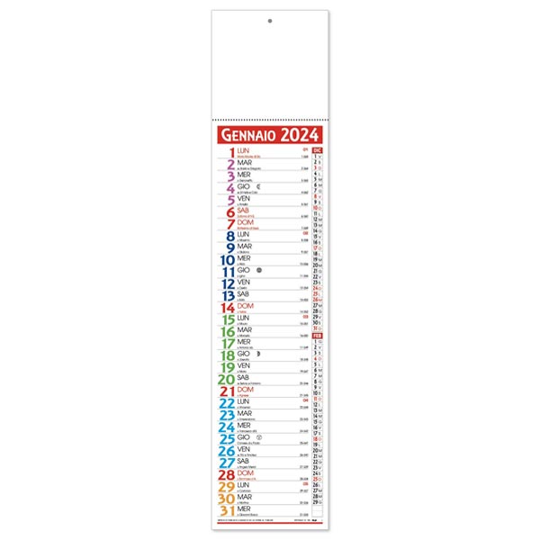 Calendario olandese silhouette 2024 101 Multicolor Calendario olandese silhouette 2024 101 Multicolor